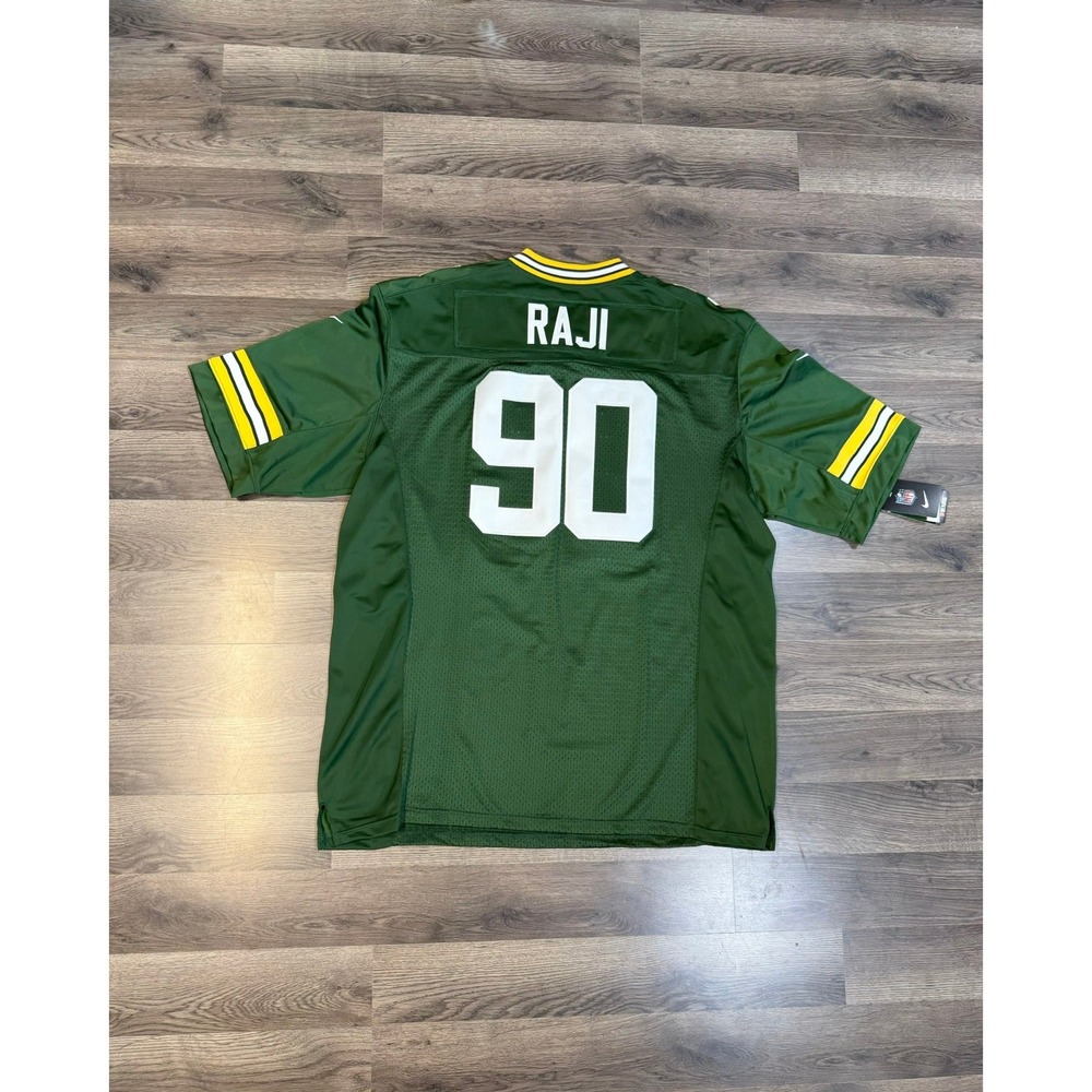 Nike Green Bay Packers BJ Raji 90 On Field Jersey Green Mens 52 XL New SKU188